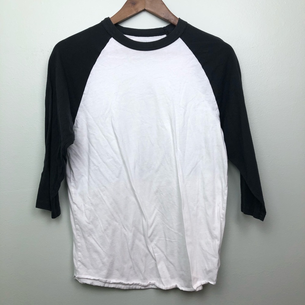 🌿Adidas 3/4 Sleeve Baseball Shirt Mens Small